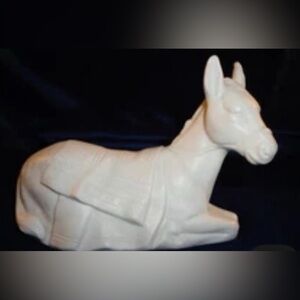 Avon Vintage Nativity Collectibles Donkey